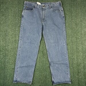 Carhartt Jeans Men's 39x30 Relaxed Fit Blue Denim B460  LVB Workwear